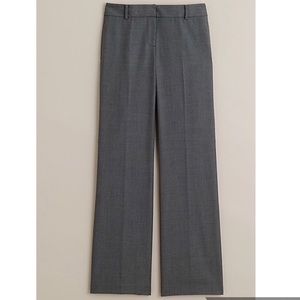 J. Crew Gray Tailored Wool Trousers